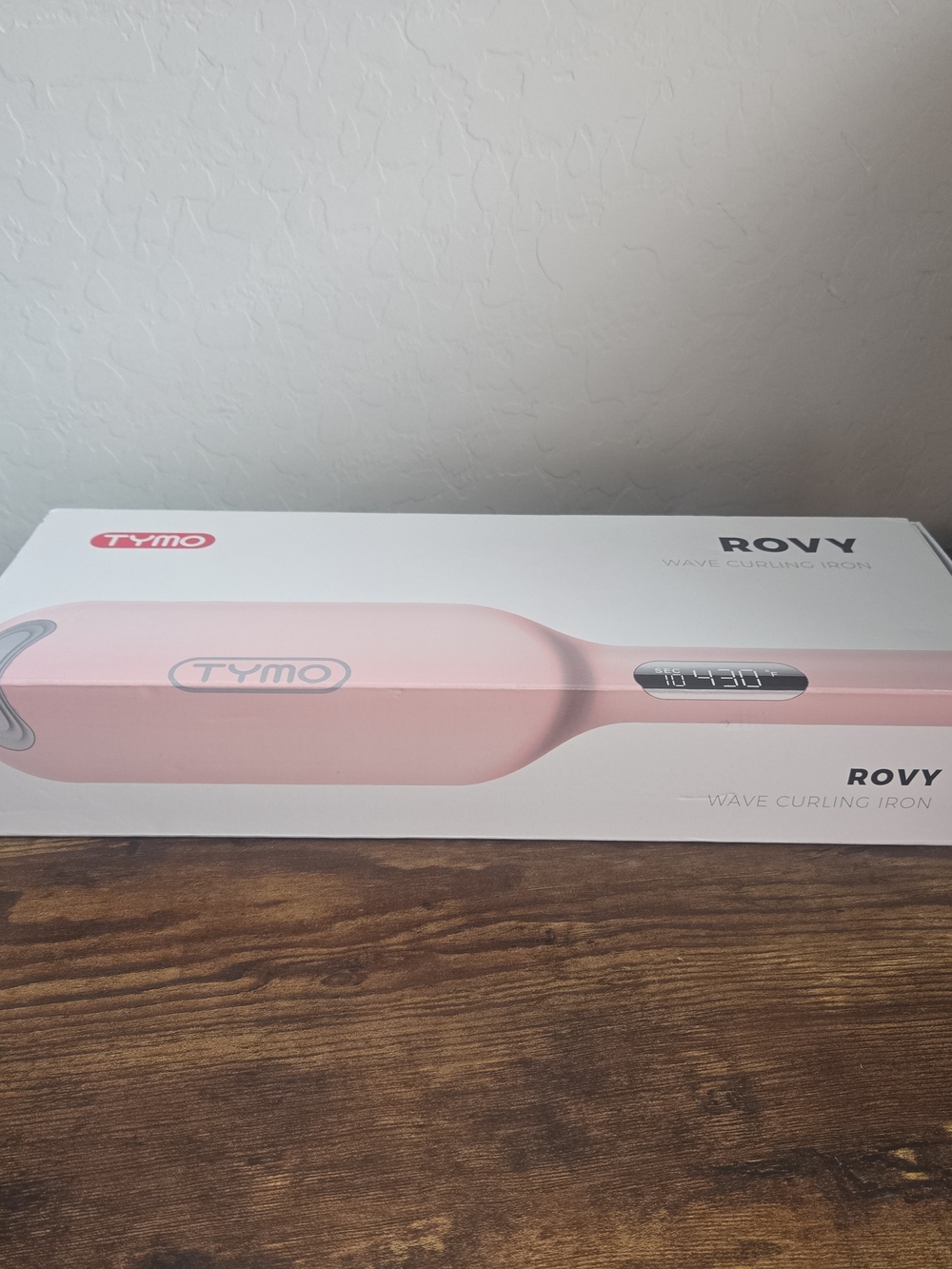 Rovy Wave Curling Iron - Pink
